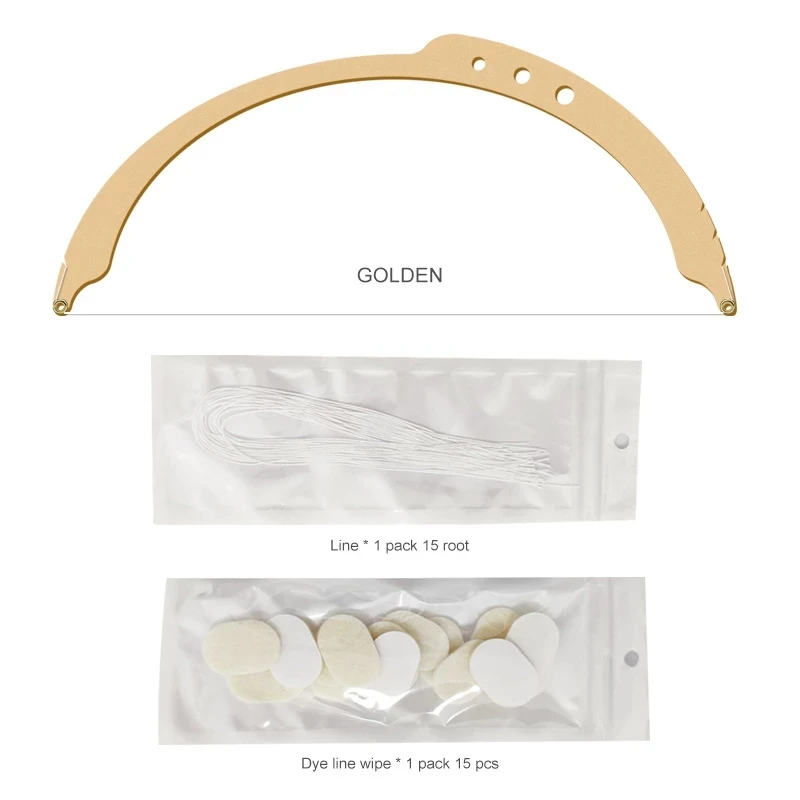 Ruler Positioning Bow Eyebrow Mapping Make Up Measuring Tool Semi-Permanent Line Ruler Mapping String for Perfectly Shaped Brows
Ruler Positioning Bow Eyebrow Mapping Make Up Measuring Tool Semi-Permanent Line Ruler Mapping String for Perfectly Shaped Brows