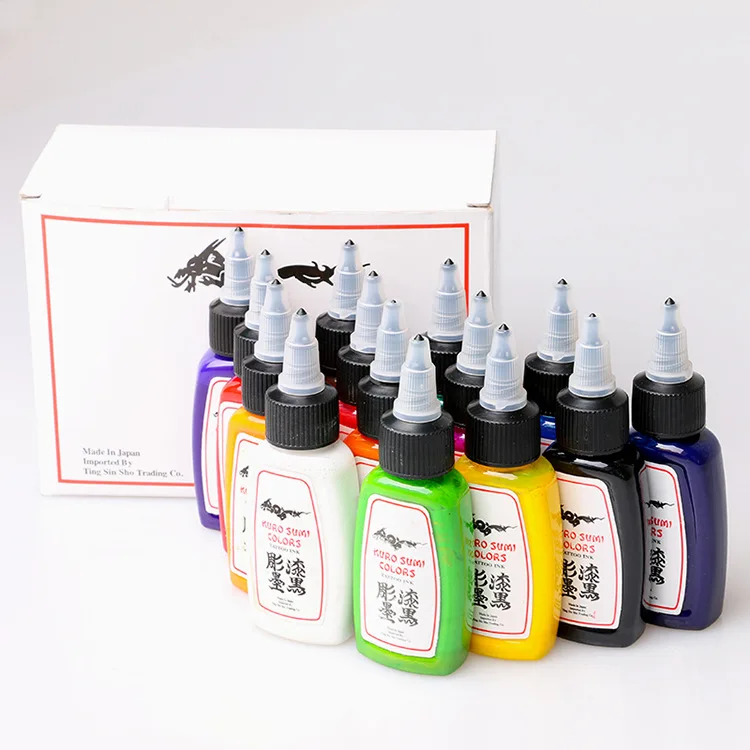 New 14 Pcs Permanent Tattoo Makeup Ink for Small Tattoo Designs Eyebrow and Lip Beauty Makeup Pigment 15ml Complete Tattoo Ink
New 14 Pcs Permanent Tattoo Makeup Ink for Small Tattoo Designs Eyebrow and Lip Beauty Makeup Pigment 15ml Complete Tattoo Ink