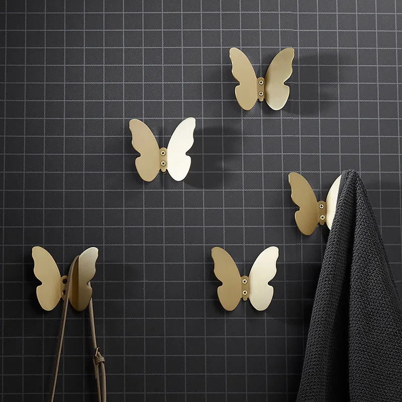 Bathroom Robe Hook Copper Clothes Hook Wall Mount Creative Butterfly Hook Clothes Rack Key Hanger Bath Hardware Set Brushed Gold
Bathroom Robe Hook Copper Clothes Hook Wall Mount Creative Butterfly Hook Clothes Rack Key Hanger Bath Hardware Set Brushed Gold