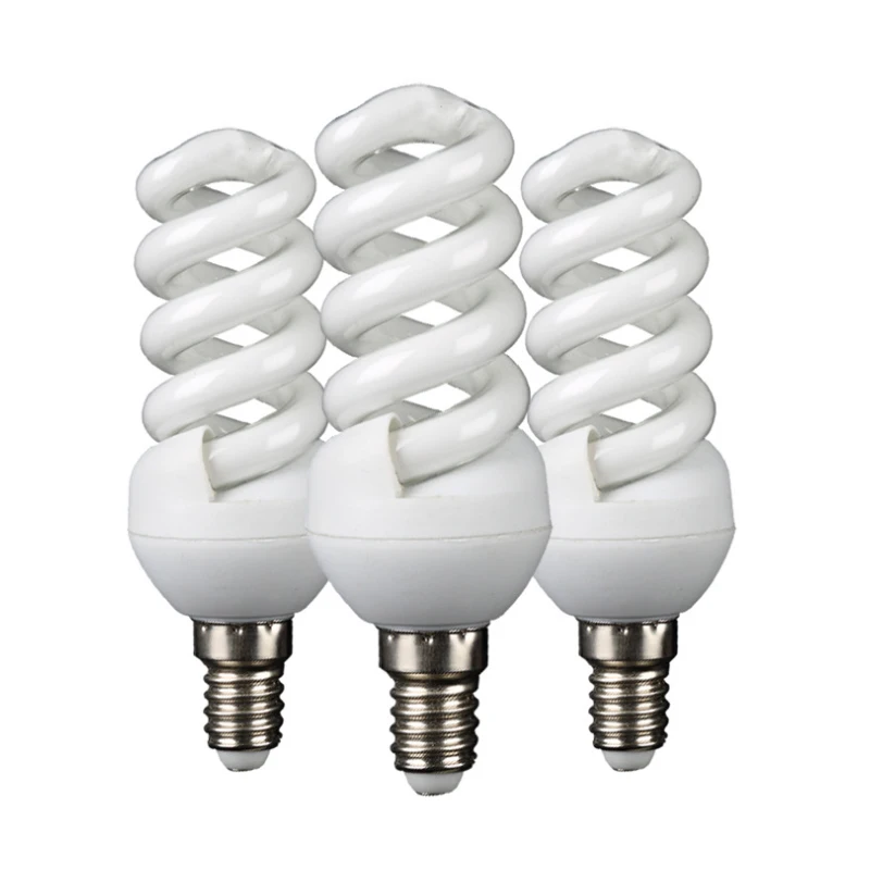 Three Primary Color Energy-saving Lamps E27 E14 5W 7W 9W 11W 13W 15W Spiral Tube Energy-saving Lamps Fluorescent Lamps 
Three Primary Color Energy-saving Lamps E27 E14 5W 7W 9W 11W 13W 15W Spiral Tube Energy-saving Lamps Fluorescent Lamps