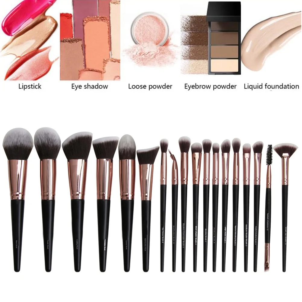 18pcs professional Makeup Brushes Set Fan Powder Eyeshadow Contour Brush Eye Brush Beauty Cosmetic Colorful For Make Up Tool
18pcs professional Makeup Brushes Set Fan Powder Eyeshadow Contour Brush Eye Brush Beauty Cosmetic Colorful For Make Up Tool