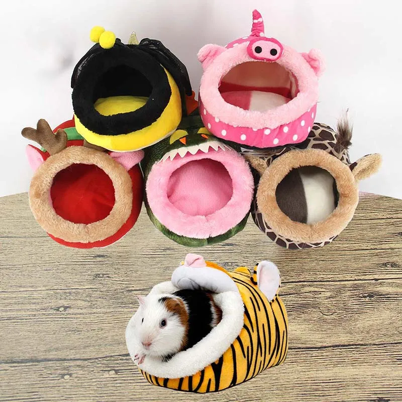 Cute Plush Soft Guinea Pig House Bed Hamster Accessories Mini Animal Squirrel Mice Rat Nest Bed Hamster Cage Small Pet Products
Cute Plush Soft Guinea Pig House Bed Hamster Accessories Mini Animal Squirrel Mice Rat Nest Bed Hamster Cage Small Pet Products