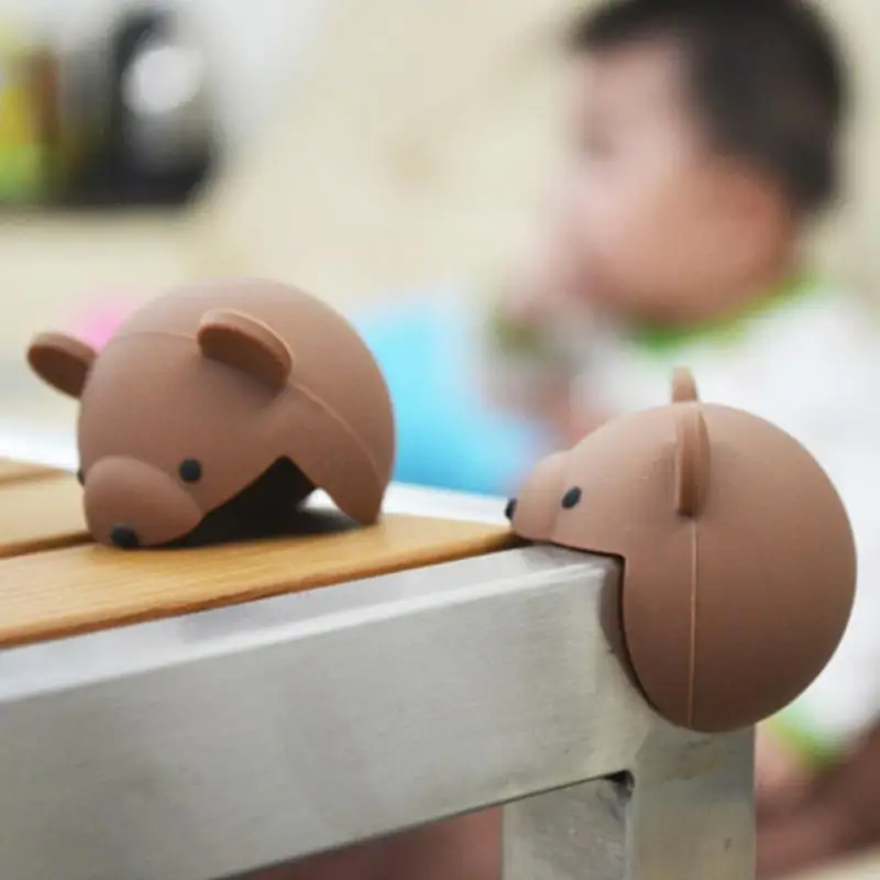 2Pcs Child Baby Safety transparent Silicone Protector Table Corner Edge Protection Cover Children Anticollision Edge Guards
2Pcs Child Baby Safety transparent Silicone Protector Table Corner Edge Protection Cover Children Anticollision Edge Guards