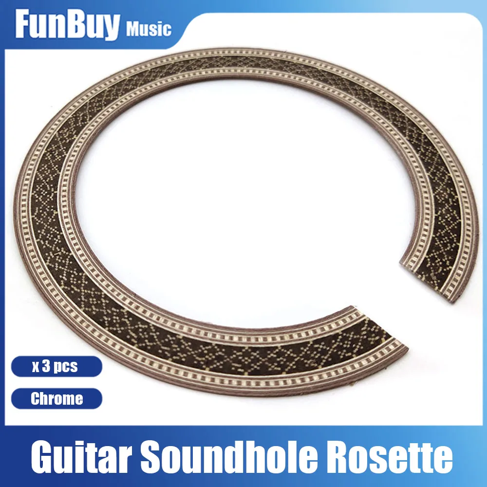 Guitar Soundhole Rosette Guitar Wooden Sound Hole Decal Sticker for Classical Guitar Parts Accessories
Guitar Soundhole Rosette Guitar Wooden Sound Hole Decal Sticker for Classical Guitar Parts Accessories
