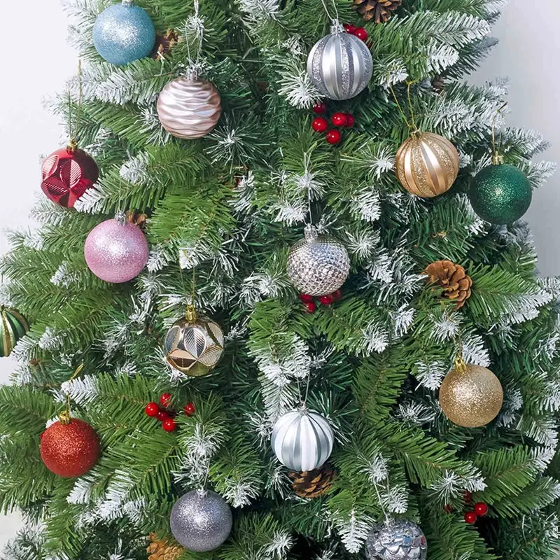 12Pcs Christmas Tree Decoration PVC Colored Crystal Christmas Ball Hanging Ornaments Xmas Tree Pendants DIY Props Decor
12Pcs Christmas Tree Decoration PVC Colored Crystal Christmas Ball Hanging Ornaments Xmas Tree Pendants DIY Props Decor