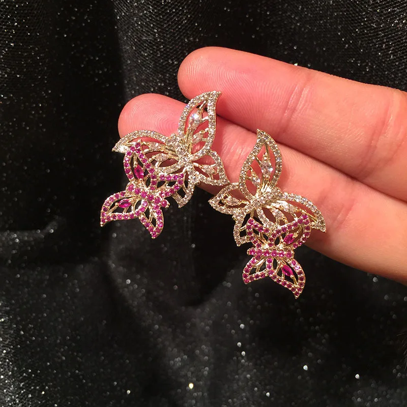 S925 Silver Needle Super Fairy Hollow Butterfly Sweet Atmosphere Elegant Temperament Earrings online celebrity Earrings
S925 Silver Needle Super Fairy Hollow Butterfly Sweet Atmosphere Elegant Temperament Earrings online celebrity Earrings