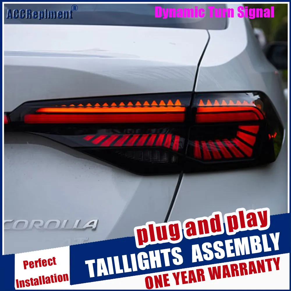 Dynamic Turn Signal Tail Lights For Toyota Corolla Tail Lights LED DRL Running Lights Rear Parking Light Brake Light 2019-2021
Dynamic Turn Signal Tail Lights For Toyota Corolla Tail Lights LED DRL Running Lights Rear Parking Light Brake Light 2019-2021