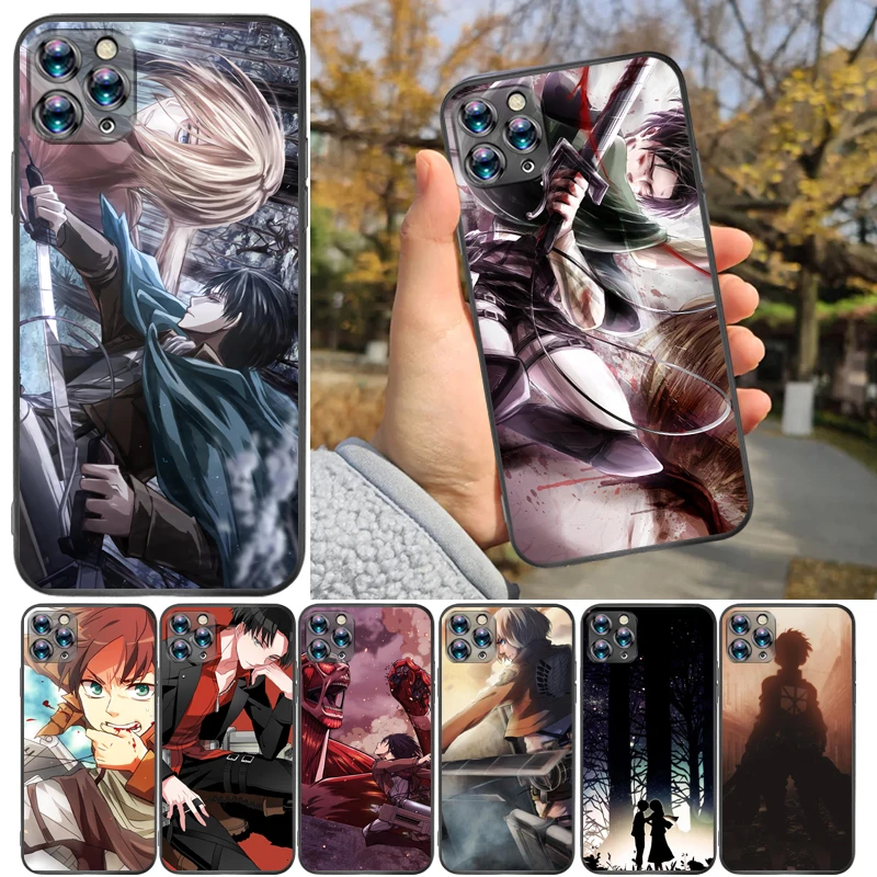 Attack On Titan Armin Arlert Levi Eren Jager Mikasa Ackerman Phone Case For iPhone 7 8 6 6S Plus Funda Soft TPU Cases
Attack On Titan Armin Arlert Levi Eren Jager Mikasa Ackerman Phone Case For iPhone 7 8 6 6S Plus Funda Soft TPU Cases