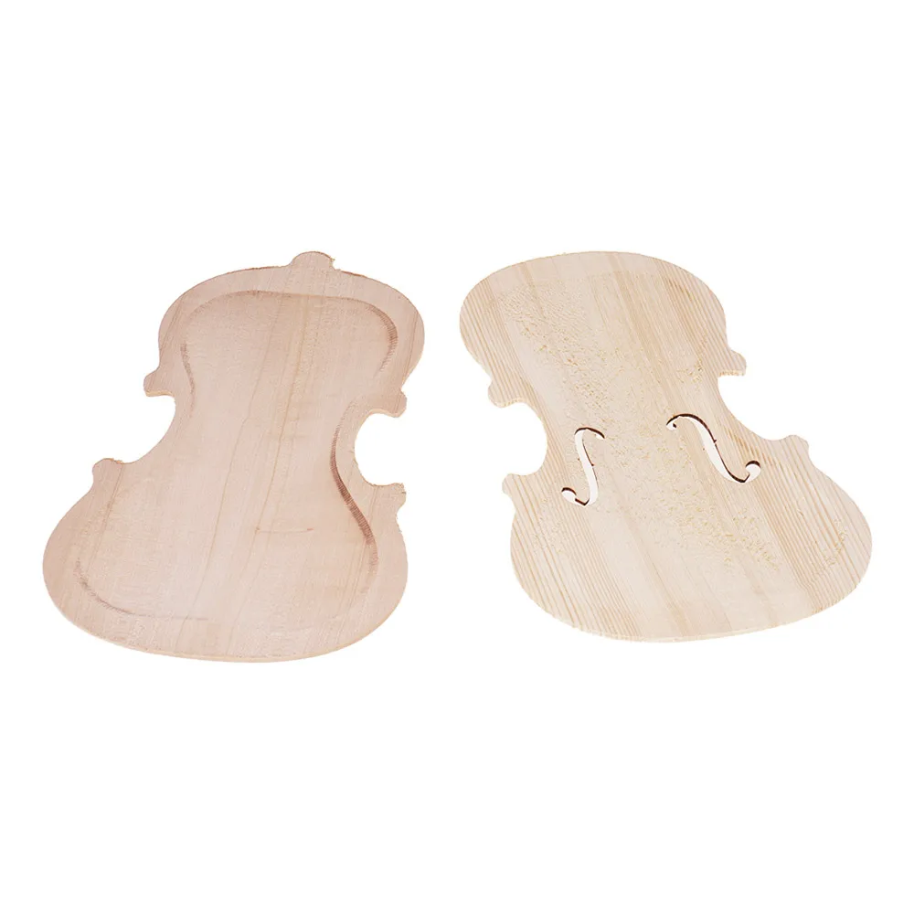 Handcraft Unfinished Fiddle Violin Spruce Front Panel Topboard & Maple Backplate Backboard Solid Wood for 4/4 Violins
Handcraft Unfinished Fiddle Violin Spruce Front Panel Topboard & Maple Backplate Backboard Solid Wood for 4/4 Violins