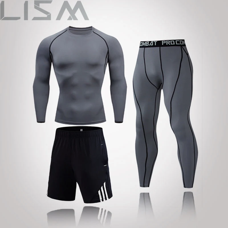 Men's Fitness Clothing Men's Running Shirt Compression Pants Quick-Drying Sportswear Running Track Suit Training Base Sportswear
Men's Fitness Clothing Men's Running Shirt Compression Pants Quick-Drying Sportswear Running Track Suit Training Base Sportswear