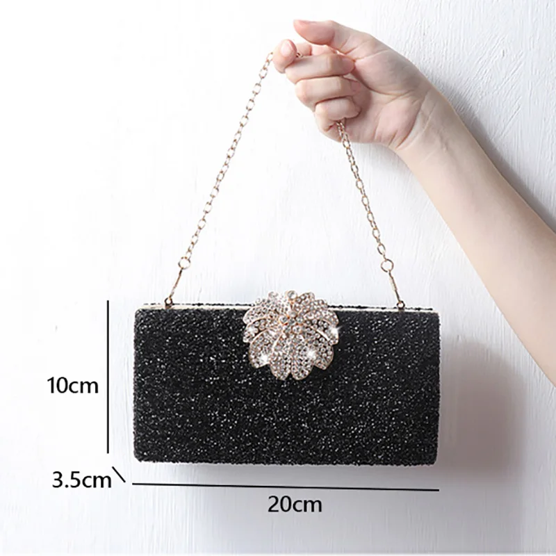 Floral Diamonds Evening Bag For Women Solid Bridal Wedding Clutch Purse And Handbags New Shoulder Designer Bag Sac A Main X392H
Floral Diamonds Evening Bag For Women Solid Bridal Wedding Clutch Purse And Handbags New Shoulder Designer Bag Sac A Main X392H