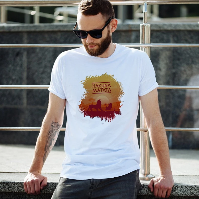 Harajuku Style Men's White Simple T-Shirt Disney Cartoon Printed High Quality Pulovers Comfortable Short-sleeved O-Neck Top Tees
Harajuku Style Men's White Simple T-Shirt Disney Cartoon Printed High Quality Pulovers Comfortable Short-sleeved O-Neck Top Tees