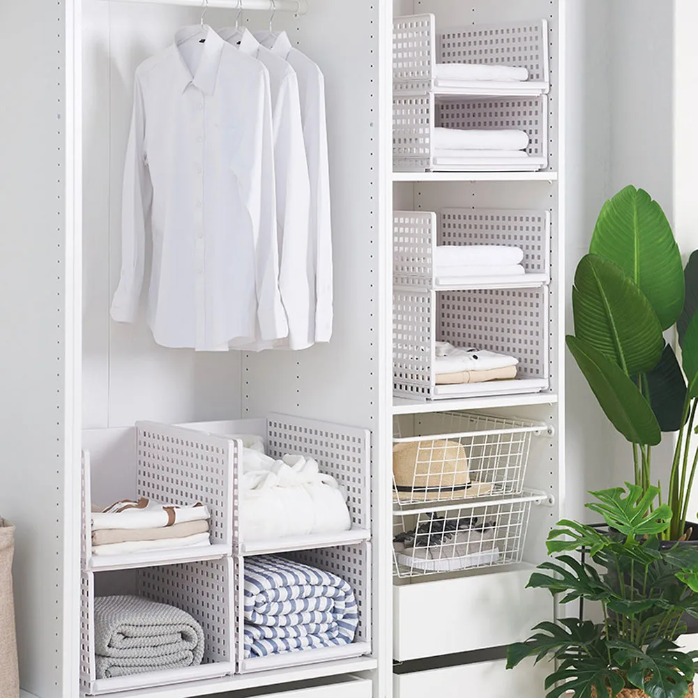 Layered Wardrobe Storage Basket Large Capacity Detachable Superimposable Household Bedroom Cabinet Plastic Drawer Storage Rack
Layered Wardrobe Storage Basket Large Capacity Detachable Superimposable Household Bedroom Cabinet Plastic Drawer Storage Rack
