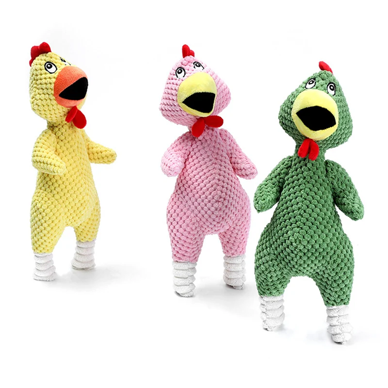 Funny Toy Safety For Dogs Molar Chew Toys Cat toys Dog toys Screaming Chicken Pets Dog interactive Toys Squeeze Squeaky Sound
Funny Toy Safety For Dogs Molar Chew Toys Cat toys Dog toys Screaming Chicken Pets Dog interactive Toys Squeeze Squeaky Sound