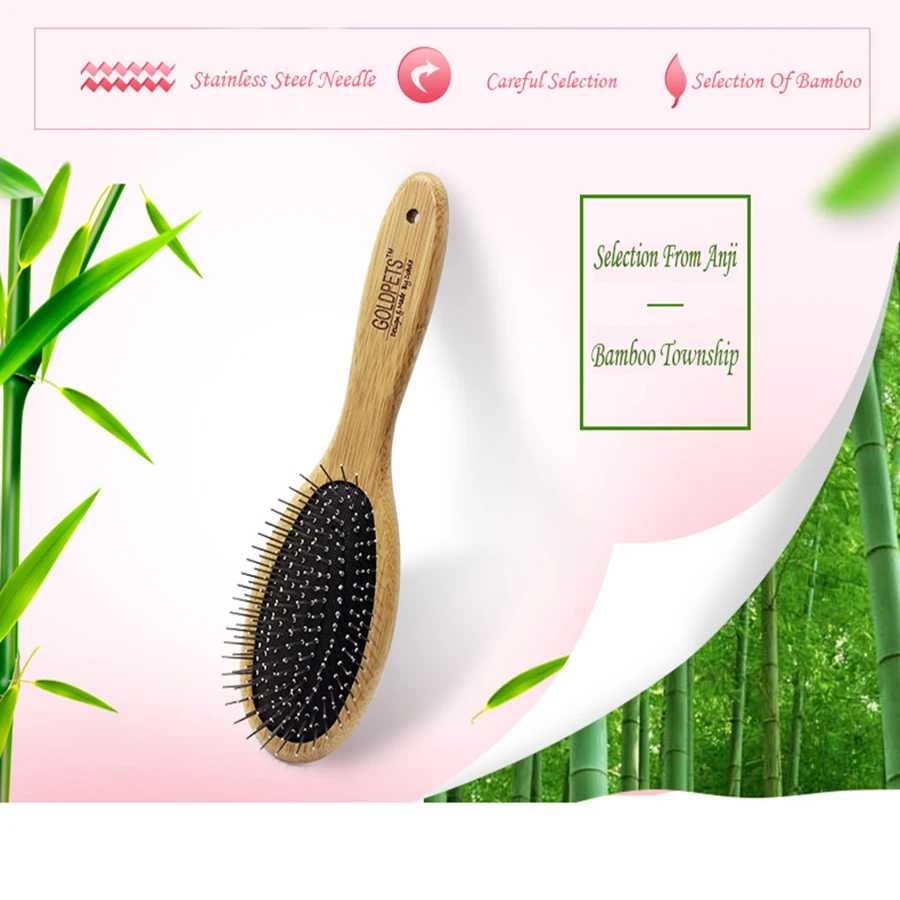 Rubber Airbag Massage Comb Dogs Brush Needle Hair Removal Polisher Honden Kammen Stainless Steel Brush Young Pet Tools BB50GS
Rubber Airbag Massage Comb Dogs Brush Needle Hair Removal Polisher Honden Kammen Stainless Steel Brush Young Pet Tools BB50GS