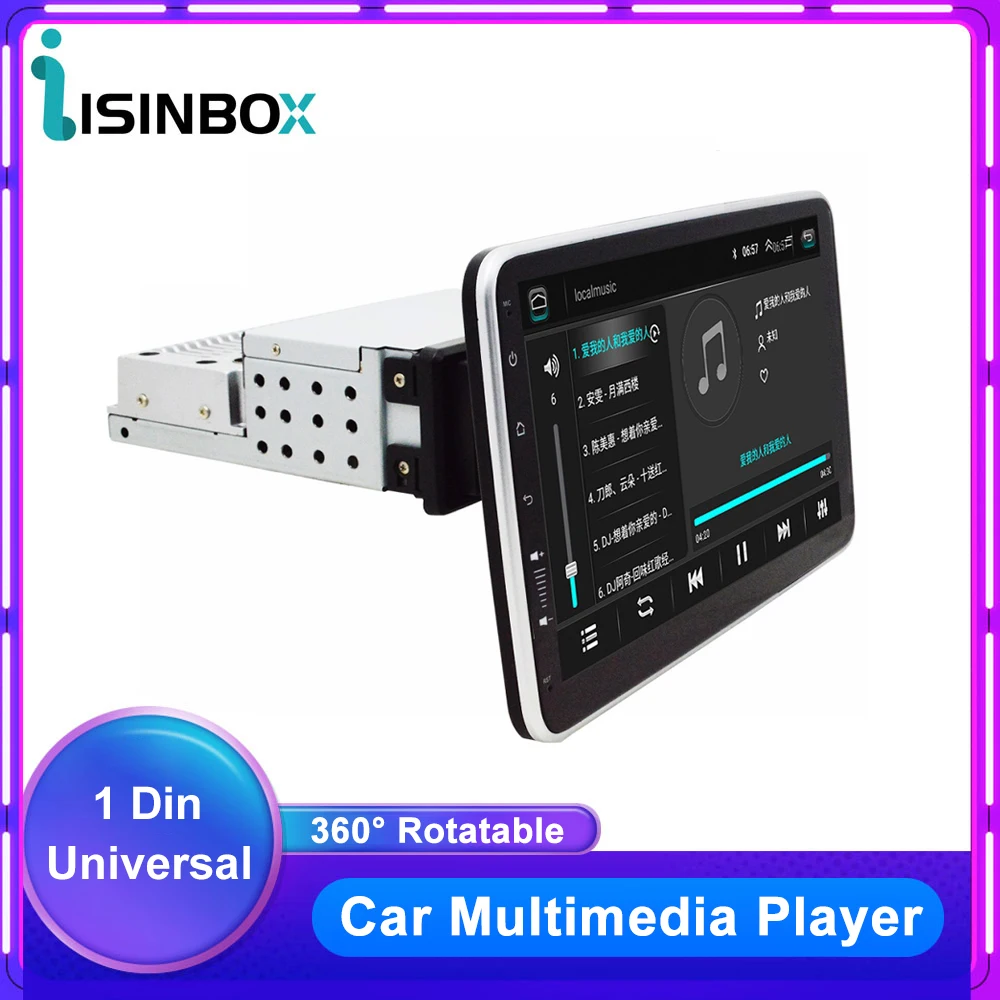 Автомобильный радиоприемник 1 Din, 9/10 дюйма, FM-радио, Android, вращение на 360 °, Wi-Fi для универсального автомобильного мультимедийного Проигрывате...
Автомобильный радиоприемник 1 Din, 9/10 дюйма, FM-радио, Android, вращение на 360 °, Wi-Fi для универсального автомобильного мультимедийного Проигрывате...
