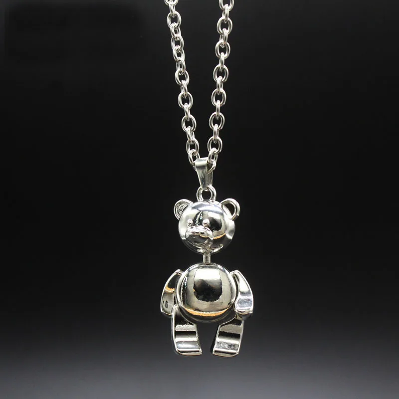 Trendy Titanium Steel Bear Necklace Female Hip-Hop Pendant Men Long Sweater Chain Fashion Jewelry Accessories Birthday Gifts
Trendy Titanium Steel Bear Necklace Female Hip-Hop Pendant Men Long Sweater Chain Fashion Jewelry Accessories Birthday Gifts