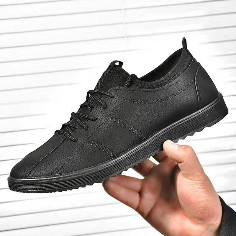 Мужские лоферы, новая кожаная повседневная обувь для мужчин, дышащая обувь на шнуровке, мужская обувь на плоской подошве, Уличная обувь для ...
Мужские лоферы, новая кожаная повседневная обувь для мужчин, дышащая обувь на шнуровке, мужская обувь на плоской подошве, Уличная обувь для ...