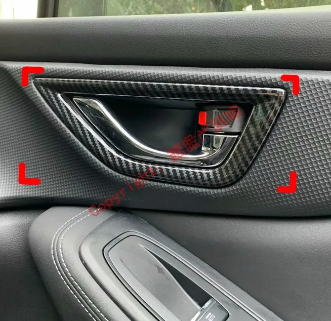 Carbon Fiber Style Interior Car Decoration Door Handle Cover Trim Molding For Subaru Forester SK 2018 2019
Carbon Fiber Style Interior Car Decoration Door Handle Cover Trim Molding For Subaru Forester SK 2018 2019