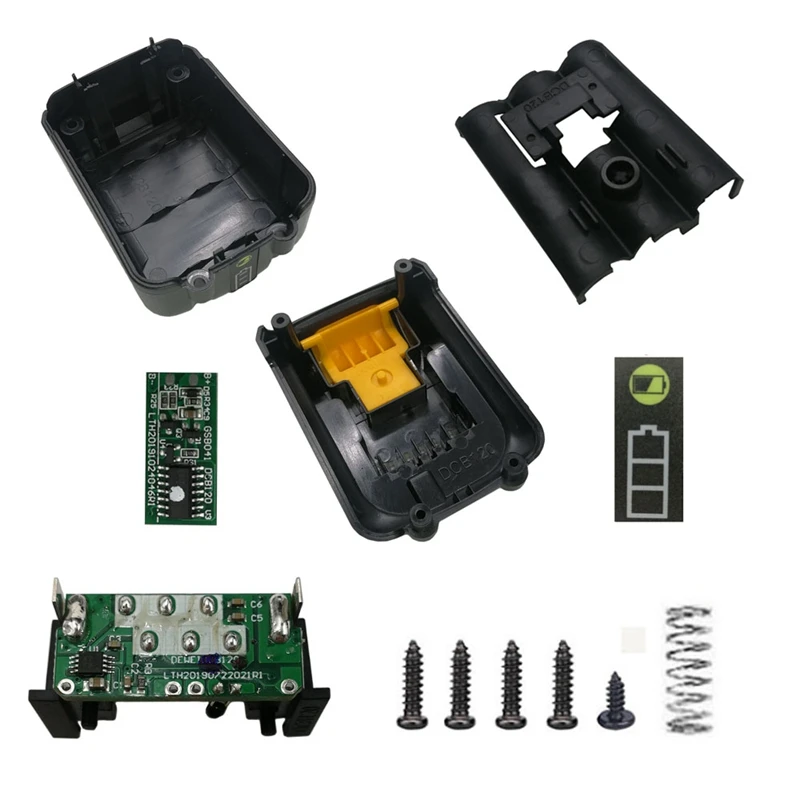 DCB120 Battery Plastic Case PCB Charging Protection Circuit Board Box for DeWalt 10.8V 12V Li-Ion Battery Dcb125 Dcb127
DCB120 Battery Plastic Case PCB Charging Protection Circuit Board Box for DeWalt 10.8V 12V Li-Ion Battery Dcb125 Dcb127