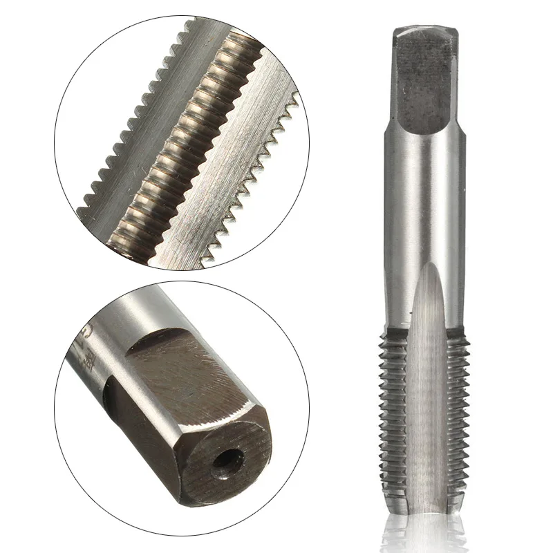 5pcs Taper Pipe Tap Metal Screw Thread Cutting Tools G1/8 1/4 3/8 1/2 3/4 Cutting Tools Taper Tap Pipe Metal Screw Thread
5pcs Taper Pipe Tap Metal Screw Thread Cutting Tools G1/8 1/4 3/8 1/2 3/4 Cutting Tools Taper Tap Pipe Metal Screw Thread