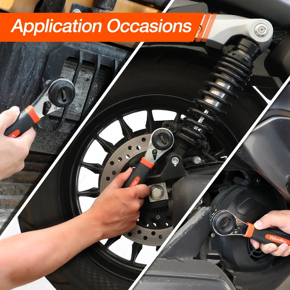 ValueMax Adjustable Ratchet Wrench with Non-Slip Handle for Plumbing Pipe Hand Repairing Tool
ValueMax Adjustable Ratchet Wrench with Non-Slip Handle for Plumbing Pipe Hand Repairing Tool