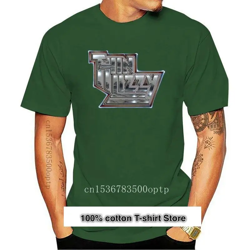 Новинка, дельфида Lizzy-cartel de 2 camiseta de rock duro Azul Graf 
Новинка, дельфида Lizzy-cartel de 2 camiseta de rock duro Azul Graf