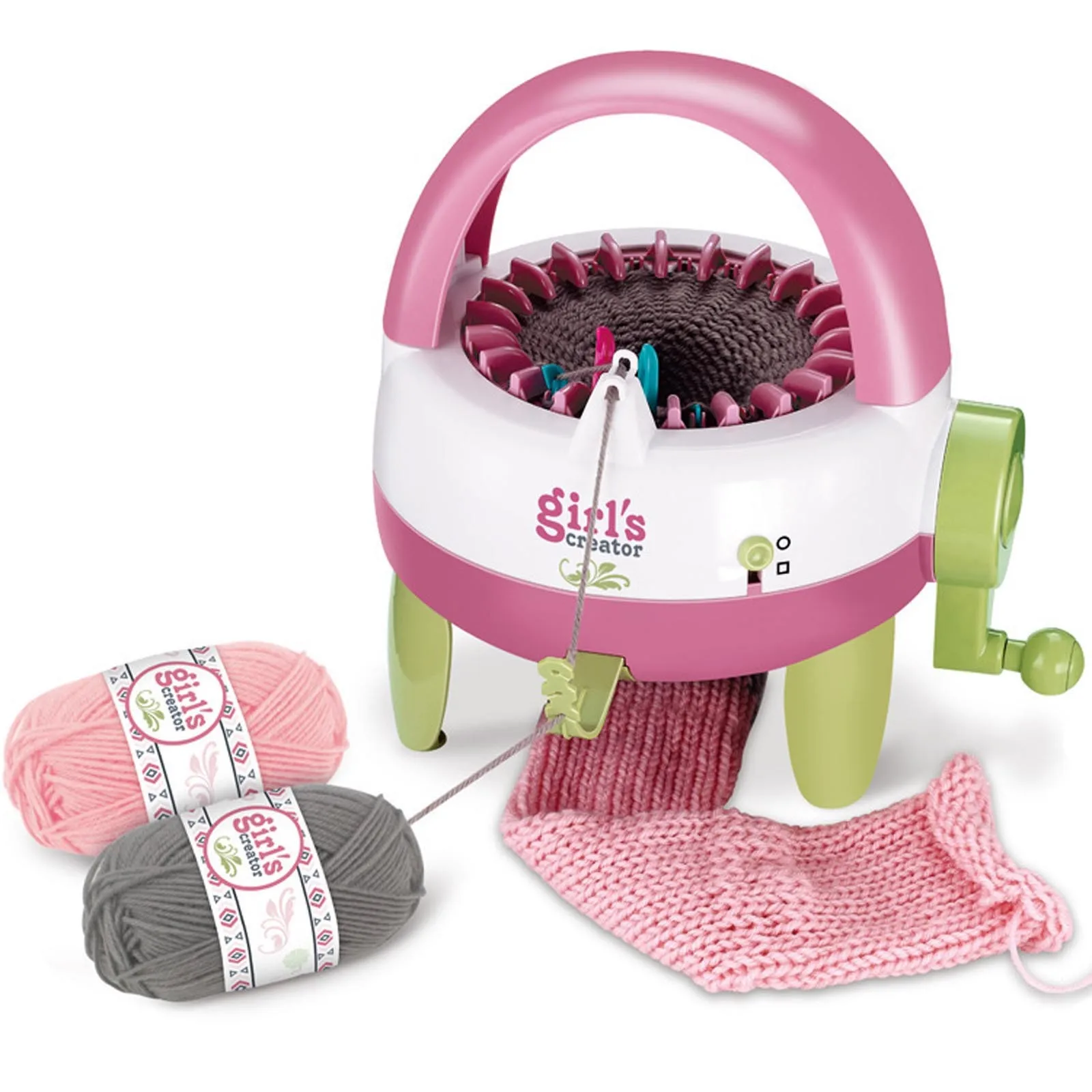 Knitting Machine 40 Needles Adult Children Rotary Kit Rower Scarf Hat Socks Maker Home Knitting Tools crochet para tejer
Knitting Machine 40 Needles Adult Children Rotary Kit Rower Scarf Hat Socks Maker Home Knitting Tools crochet para tejer