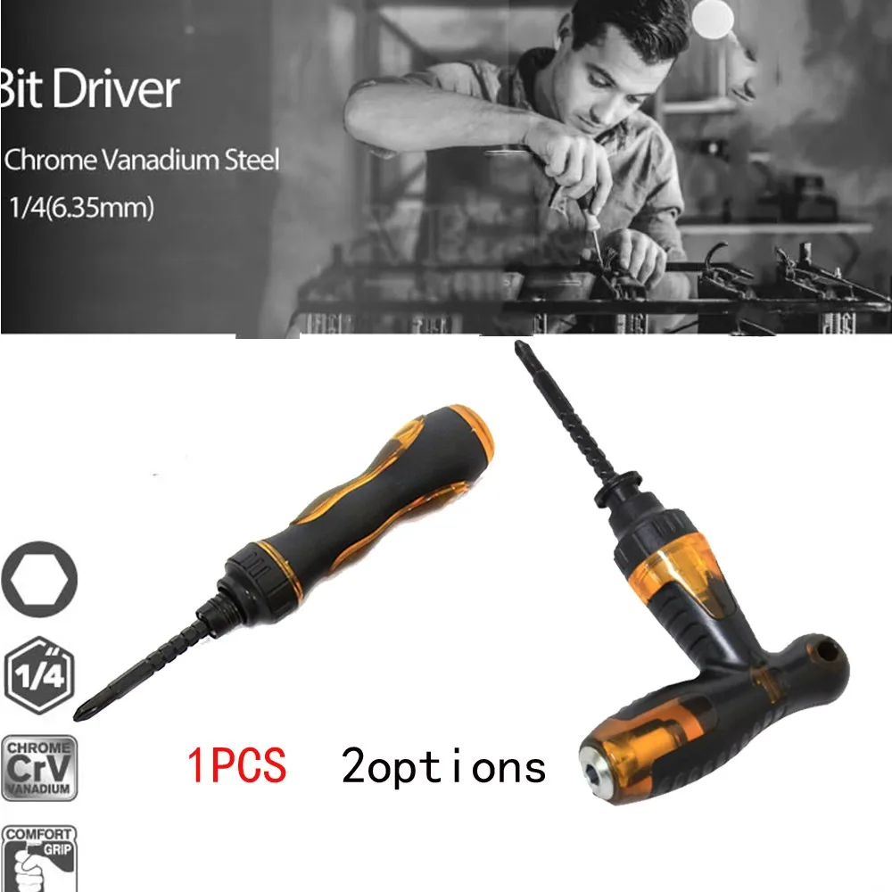 Telescopic Ratchet Screwdriver T-shaped Ratchet Magnetic Bits Screwdriver Repair Tool Kit Dual End Slotted Cross Screw Hand Tool
Telescopic Ratchet Screwdriver T-shaped Ratchet Magnetic Bits Screwdriver Repair Tool Kit Dual End Slotted Cross Screw Hand Tool