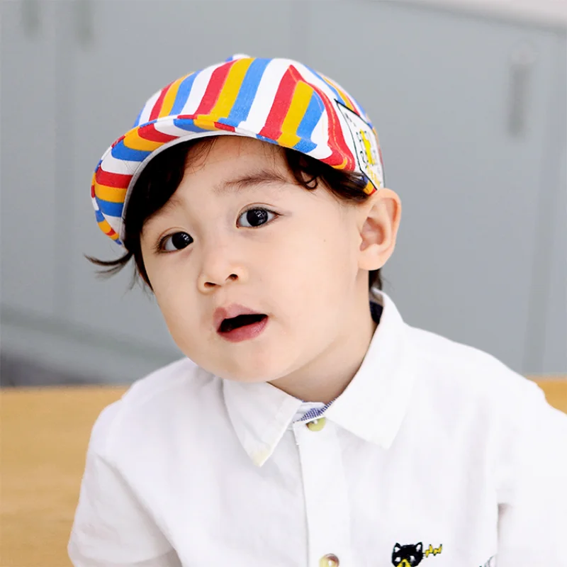Baby Hat Cap Summer Spring Adjustable Baseball Cap Cute Striped Cotton Kids Sun Hat Baby Boy Girl Hats
Baby Hat Cap Summer Spring Adjustable Baseball Cap Cute Striped Cotton Kids Sun Hat Baby Boy Girl Hats