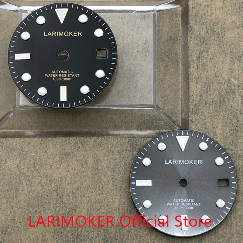 LARIMOKER 28.5MM Black/Grey Dial the watch Face is Suitable For Automatic Man Watches NH35 eta/MIYOTA8215/2836 Machinery
LARIMOKER 28.5MM Black/Grey Dial the watch Face is Suitable For Automatic Man Watches NH35 eta/MIYOTA8215/2836 Machinery
