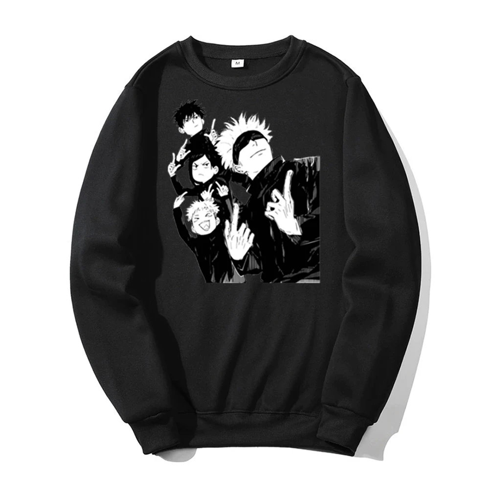 Jujutsu Kaisen Gojo Satoru Yuji Megumi Japan Anime 2021 Autumn Mens Breathable Hoodies Sweatshirts Casual Crew neck Mens Hoody
Jujutsu Kaisen Gojo Satoru Yuji Megumi Japan Anime 2021 Autumn Mens Breathable Hoodies Sweatshirts Casual Crew neck Mens Hoody