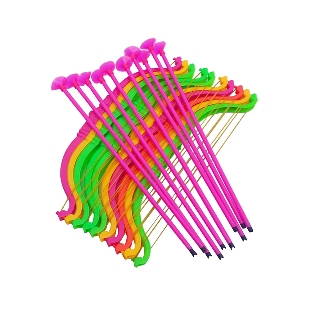 20Pcs Bow and Arrow Kids Archery Sets with Suction Cups for Sporting Goods Party Favors (Random Color)
20Pcs Bow and Arrow Kids Archery Sets with Suction Cups for Sporting Goods Party Favors (Random Color)
