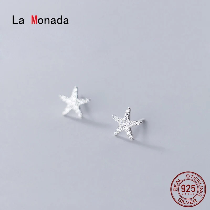 La Monada Stud Small Starfish Earrings For Women Minimalist Fashion Stud Earrings For Girls 925 Sterling Silver 925 Jewelry 
La Monada Stud Small Starfish Earrings For Women Minimalist Fashion Stud Earrings For Girls 925 Sterling Silver 925 Jewelry
