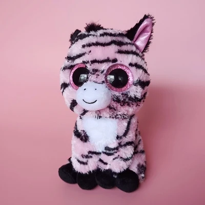 Ty Beanie Boos с большими глазами единорог лиса зебра сова кот собака лягушка обезьяна