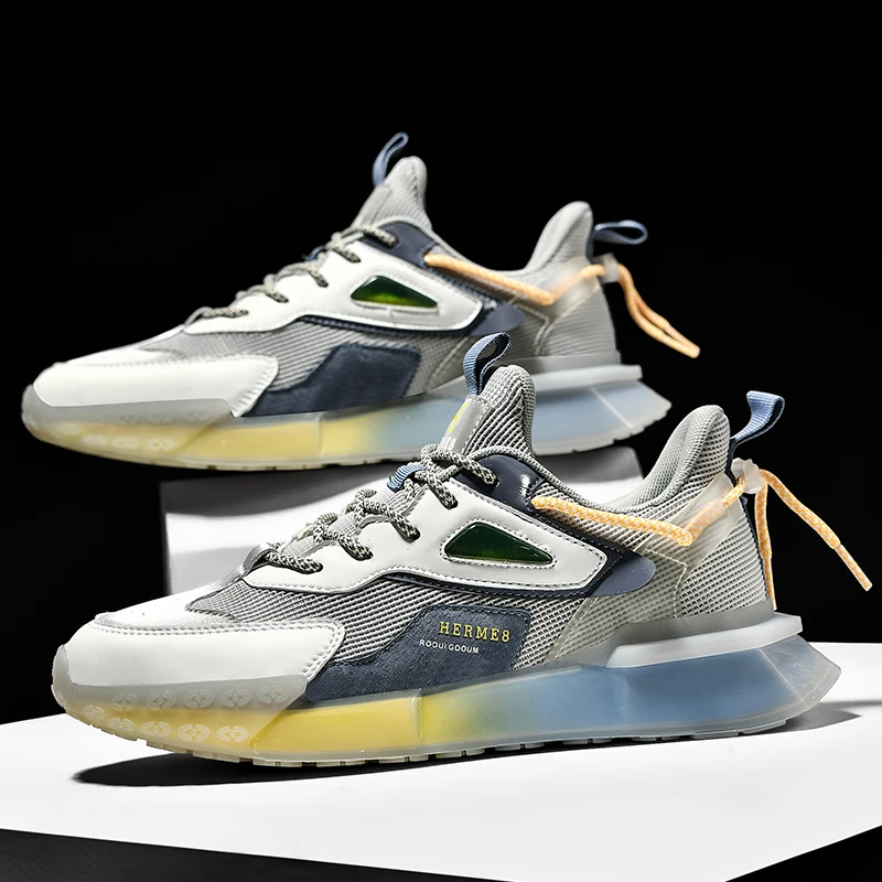 Running shoes fashion Korean version men's casual shoes outdoor non-slip mesh breath sports running shoes sneakers Zapatillas
Running shoes fashion Korean version men's casual shoes outdoor non-slip mesh breath sports running shoes sneakers Zapatillas