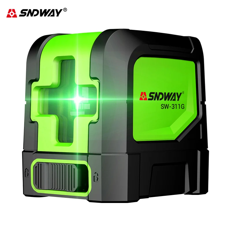 SNDWAY Laser Level Green 2 lines Self-leveling Laser Leveler Vertical Horizontal Cross Laser Red Beam Line Measuring Instrument
SNDWAY Laser Level Green 2 lines Self-leveling Laser Leveler Vertical Horizontal Cross Laser Red Beam Line Measuring Instrument