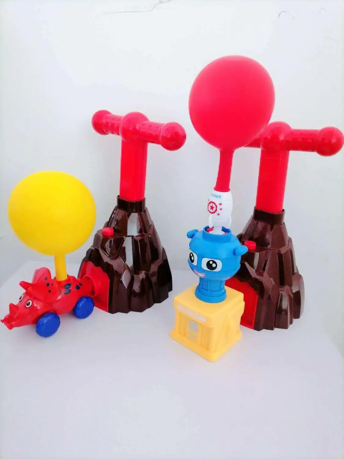 Air Power Balloon Launch Tower Toy Fun Education Inertia Dinosaur Power Balloon Car Science Experimen Toy for Children Gift
Air Power Balloon Launch Tower Toy Fun Education Inertia Dinosaur Power Balloon Car Science Experimen Toy for Children Gift