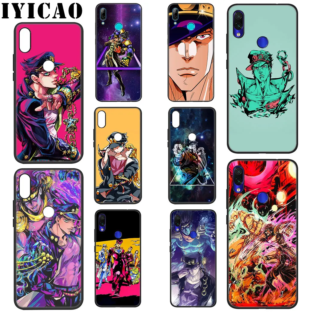 IYICAO JoJo невероятное приключение Мягкий силиконовый чехол для Xiaomi Redmi Note 5 6 7 8 Pro 5A
