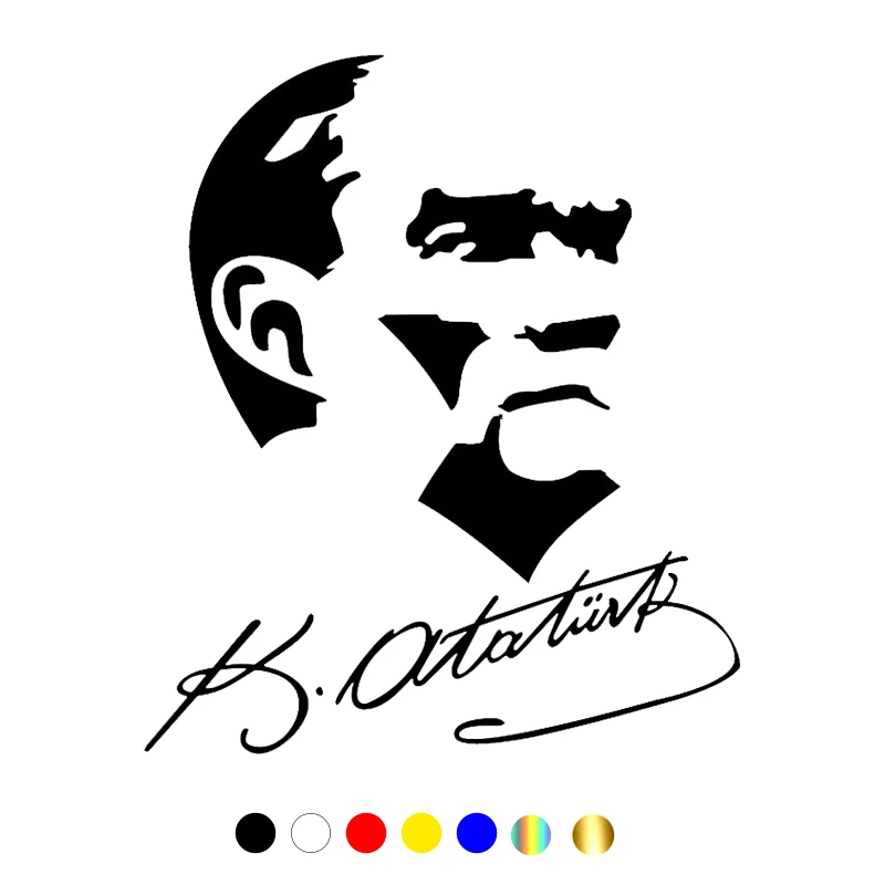 CS-1683#15*17.6cm ataturk car sticker vinyl decal white/black for auto car stickers styling car decoration
CS-1683#15*17.6cm ataturk car sticker vinyl decal white/black for auto car stickers styling car decoration