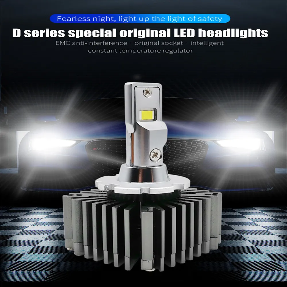 D1S D1R D3S D3R D2S D2R D4S D4R D5S D8S LED Car Headlight Bulbs 100W Installation Error Free Canbus
D1S D1R D3S D3R D2S D2R D4S D4R D5S D8S LED Car Headlight Bulbs 100W Installation Error Free Canbus