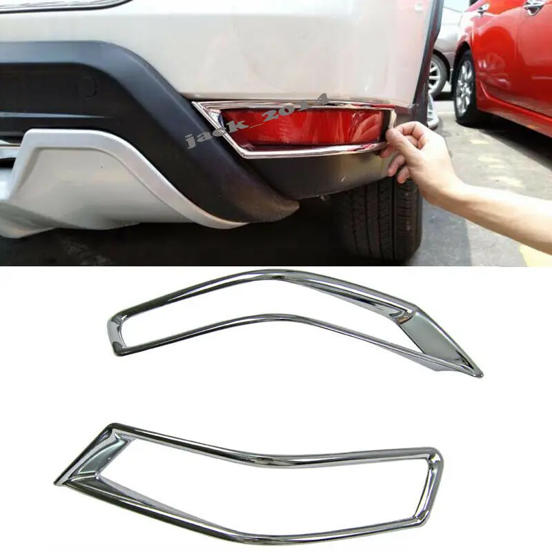 For Nissan X-Trail Rogue 2017-2018 ABS Chrome Rear Fog Light Cover Lamp Frame Trim
For Nissan X-Trail Rogue 2017-2018 ABS Chrome Rear Fog Light Cover Lamp Frame Trim