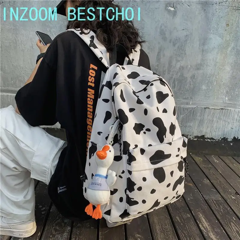Cute Girl Canvas Student School Bag Korean Version of Harajuku Fashion Backpack Multifunctional Outdoor Travel Large Capacity
Cute Girl Canvas Student School Bag Korean Version of Harajuku Fashion Backpack Multifunctional Outdoor Travel Large Capacity