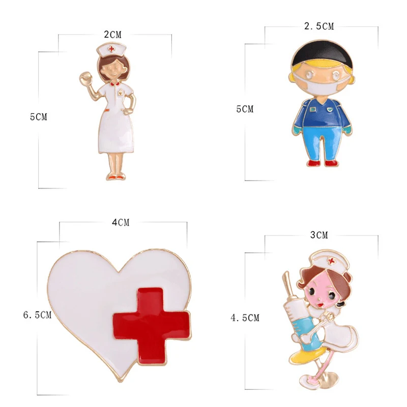 1pc Medical Brooches Nurse Pin Enamel Colorful Stethoscope Nurse Heartbeat Shape Brooch Jewelry Cute Metal Gift for Doctor Nurse
1pc Medical Brooches Nurse Pin Enamel Colorful Stethoscope Nurse Heartbeat Shape Brooch Jewelry Cute Metal Gift for Doctor Nurse