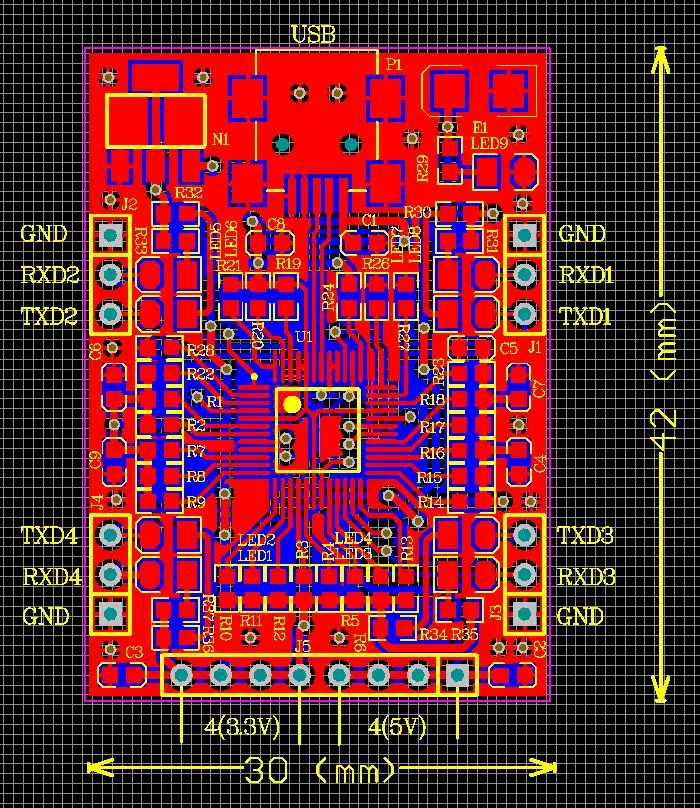 USB к 4TTL модуль XR21V1414IM48 Серийный порт расширения 4 последовательный порт s
USB к 4TTL модуль XR21V1414IM48 Серийный порт расширения 4 последовательный порт s