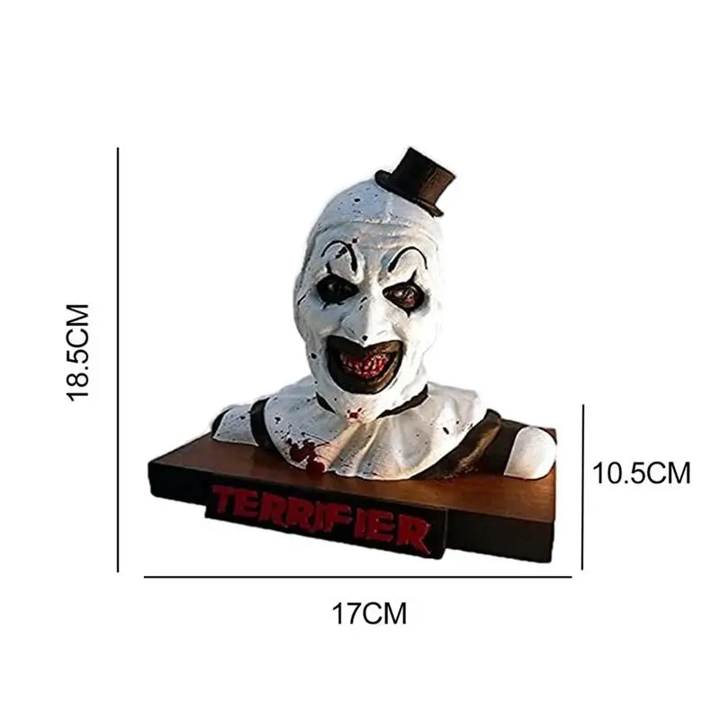 Horror Movie Sculpture Resin Craft Outdoor Garden Statue Resin Figure Bust Halloween Indoor Home Decor Collection Gift
Horror Movie Sculpture Resin Craft Outdoor Garden Statue Resin Figure Bust Halloween Indoor Home Decor Collection Gift