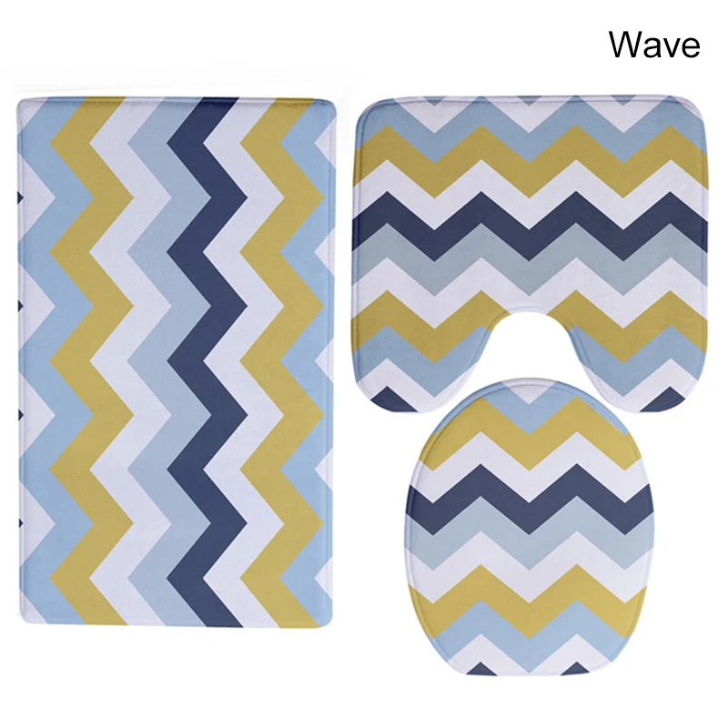 Toilet Carpet 3-Pieces Combination Mats Dustproof Absorbent Non-slip Mat for Bathroom DO
Toilet Carpet 3-Pieces Combination Mats Dustproof Absorbent Non-slip Mat for Bathroom DO