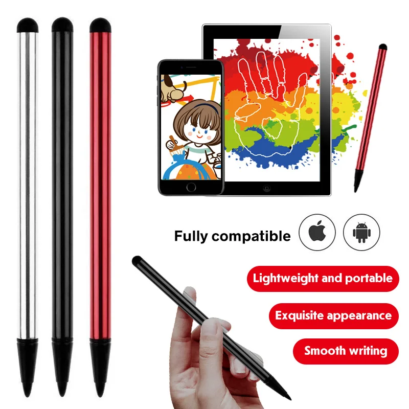 2 In 1 Universal Stylus Pen for Smartphone Tablet Drawing Touch Pen for Iphone for Ipad Pencil Accessories
2 In 1 Universal Stylus Pen for Smartphone Tablet Drawing Touch Pen for Iphone for Ipad Pencil Accessories