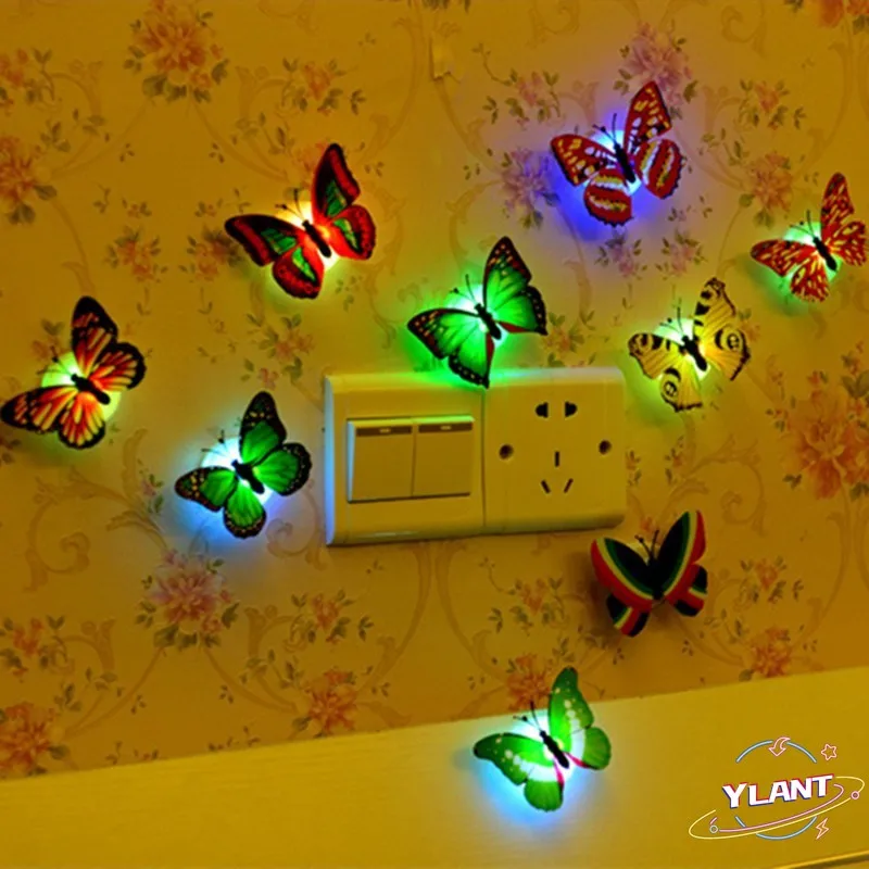 Creative Colorful Night Light Can Be Pasted To Decorate Butterfly Craft Gifts Wedding Patio Home Decoration Accessories Birthday
Creative Colorful Night Light Can Be Pasted To Decorate Butterfly Craft Gifts Wedding Patio Home Decoration Accessories Birthday