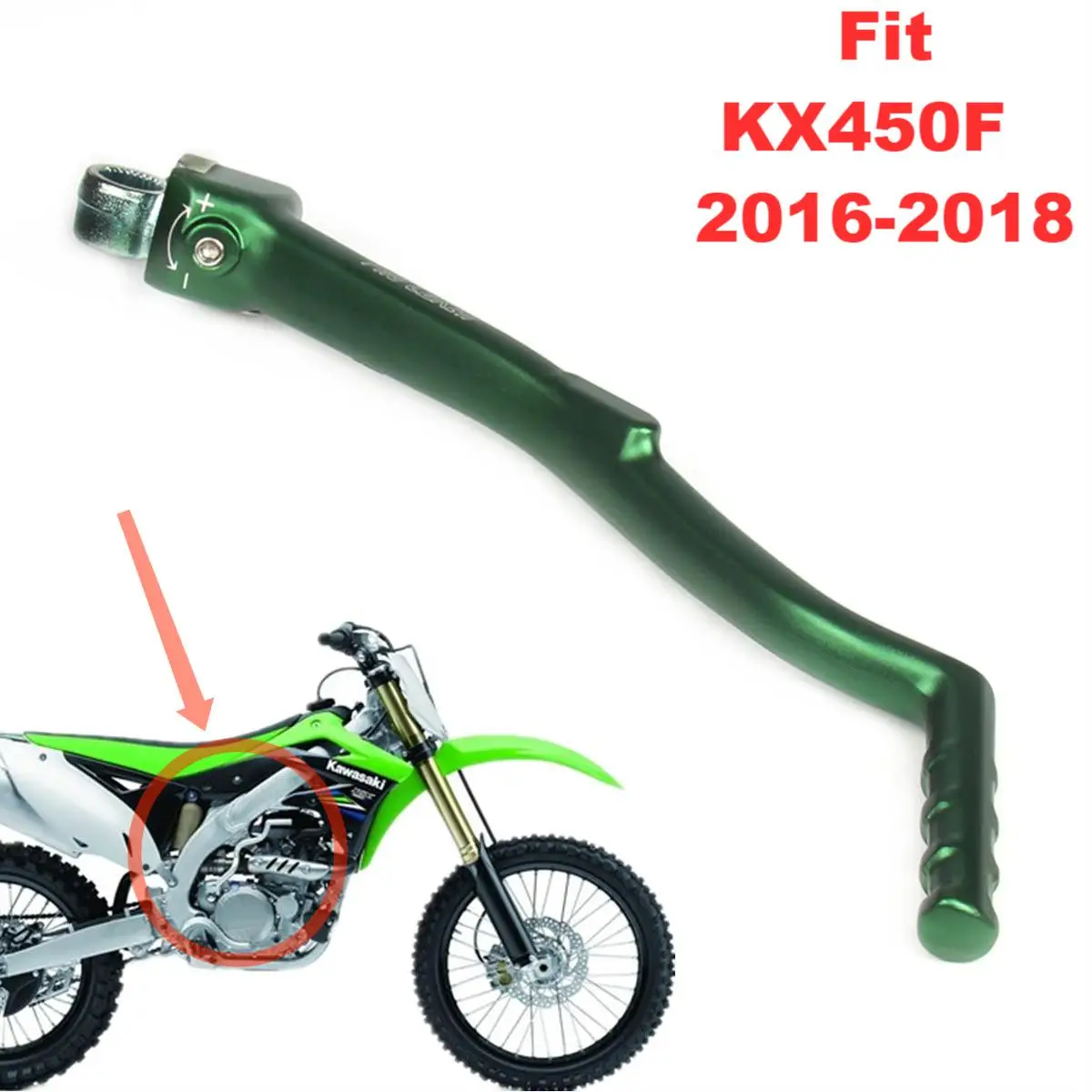 Новый кованый рычаг стартера педали для KX85 KX100 2001-2016 Мотокросс внедорожного велосипеда
Новый кованый рычаг стартера педали для KX85 KX100 2001-2016 Мотокросс внедорожного велосипеда